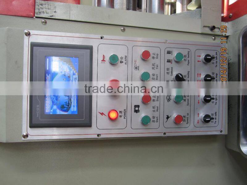 High speed automatic feeding corrugated carton box printing slotting die-cutting machine