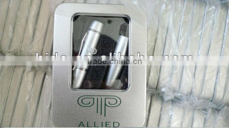 Laser pointer usb flash drive, laser pointer usb pen with ball point pen