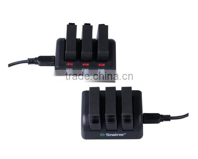 hot selling multi camera go pro battery charger