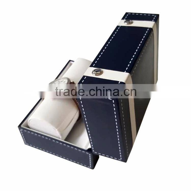 Custom Logo Luxury Plastic Watch Box.