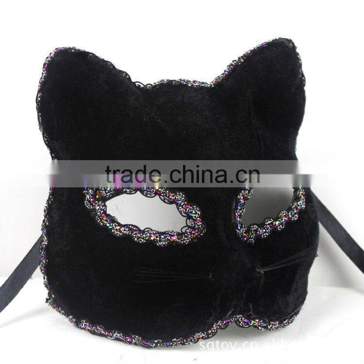 China Manufacturer Classic Tiger Fur Halloween Party Fox Mask