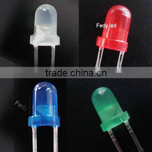 3mm round led diode Purple UV Pink