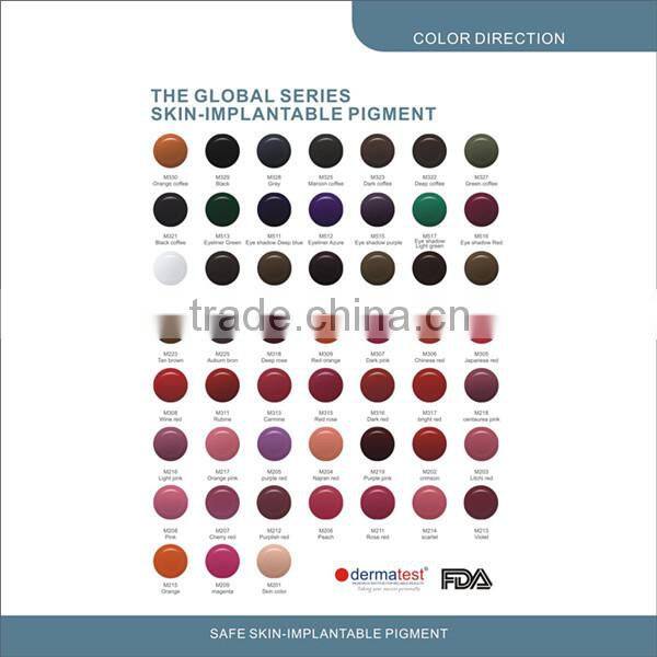 Tattoo Ink Type permanent makeup ink pigment