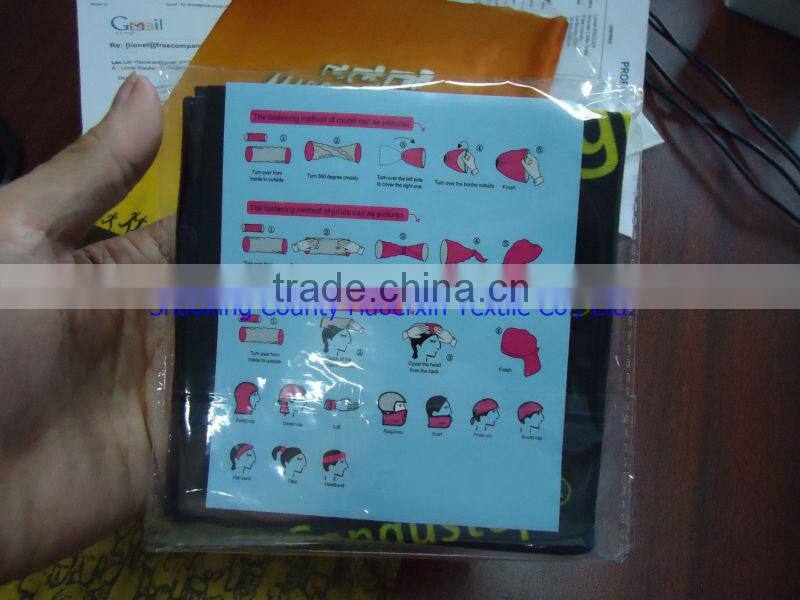 fleece multifunctional tube bandana