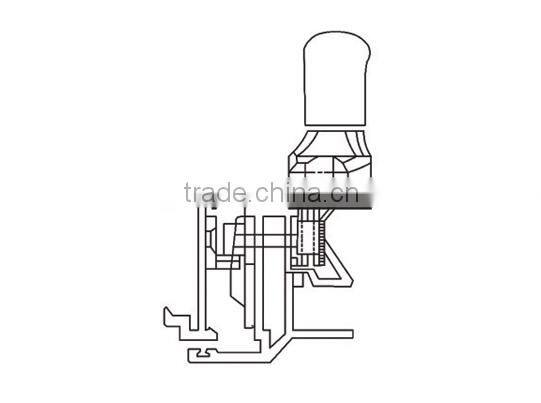 Window Handle With lock,Window Lock Handle,Window Hardware
