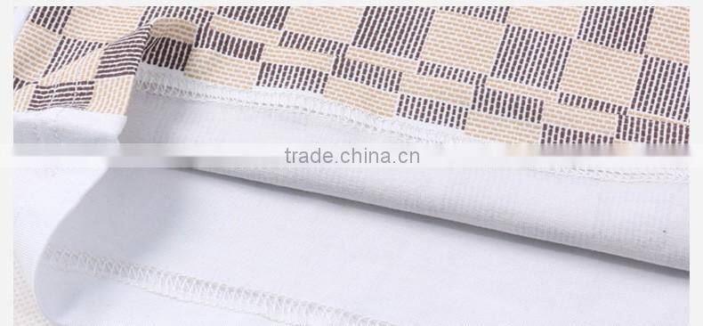 O neck cotton t-shirt with dark blue color