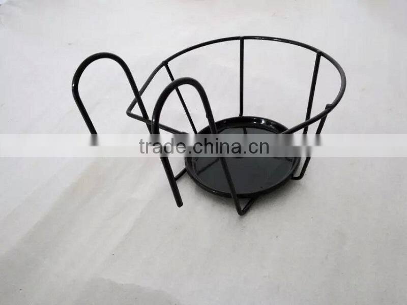 iron powder coating flower pot rack