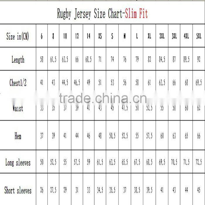 hot sale professional team set rugby jersey