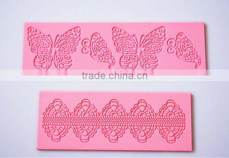 100% foodsave food grade cake tools fondant tools silicone fondant mould