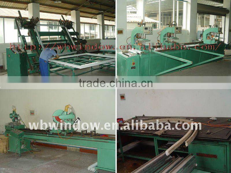 pvc windows (high quality),3 panel triple pvc casement window