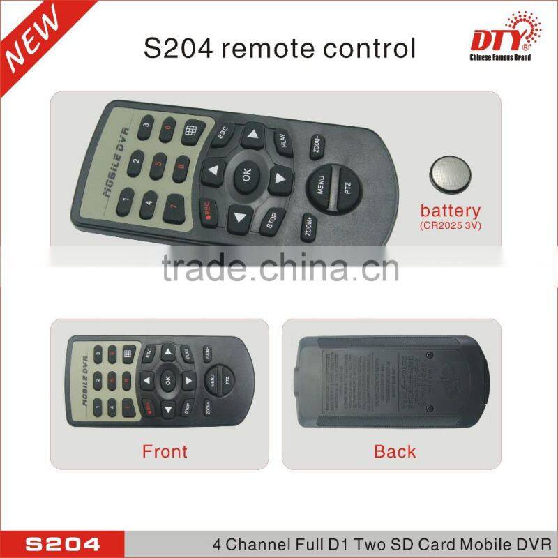 4 channel 3g wifi dual sd card wireless vehicle cctv mdvr