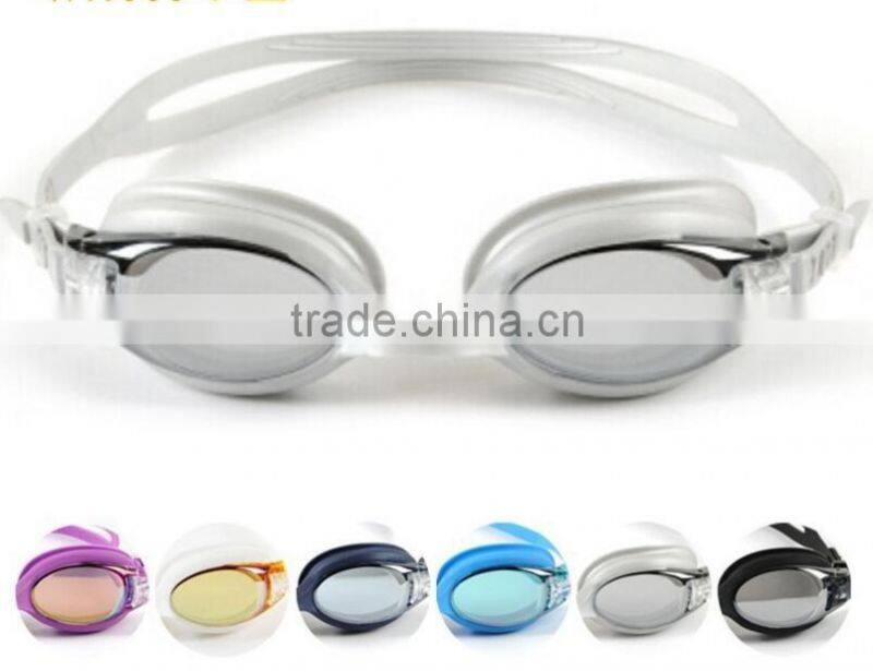 Factory price mirrored optical swimming goggles