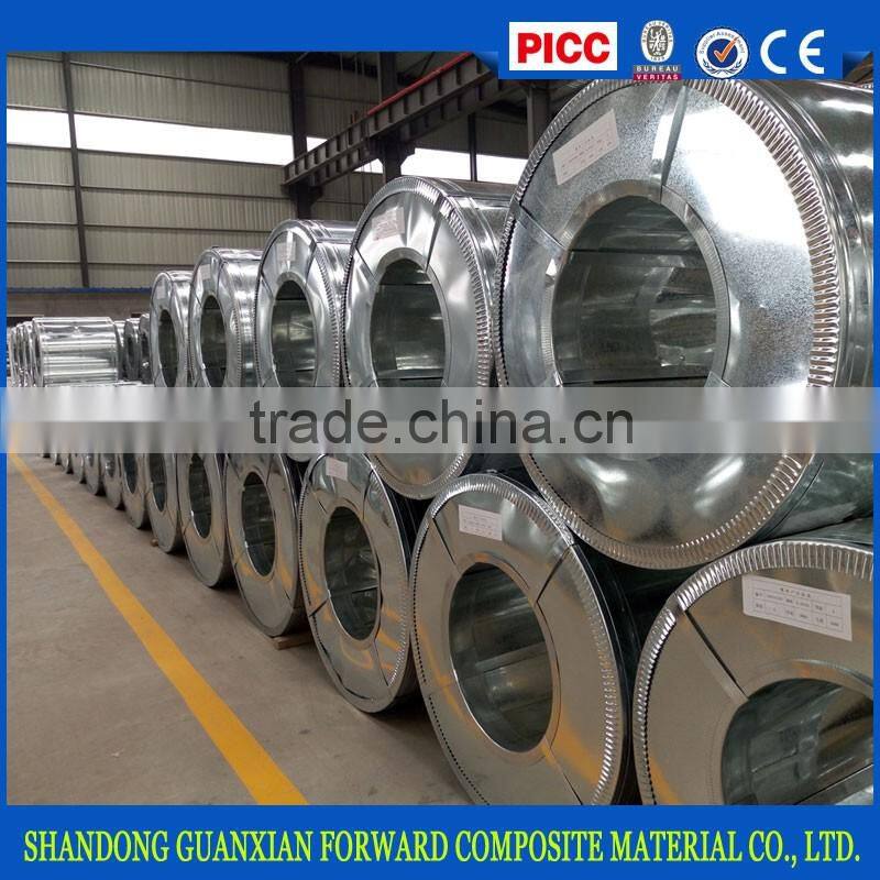 0.12mm~0.80mm Hot Dipped Galvanized Steel Coil / Sheet / Roll GI For Corrugated Roofing Sheet and