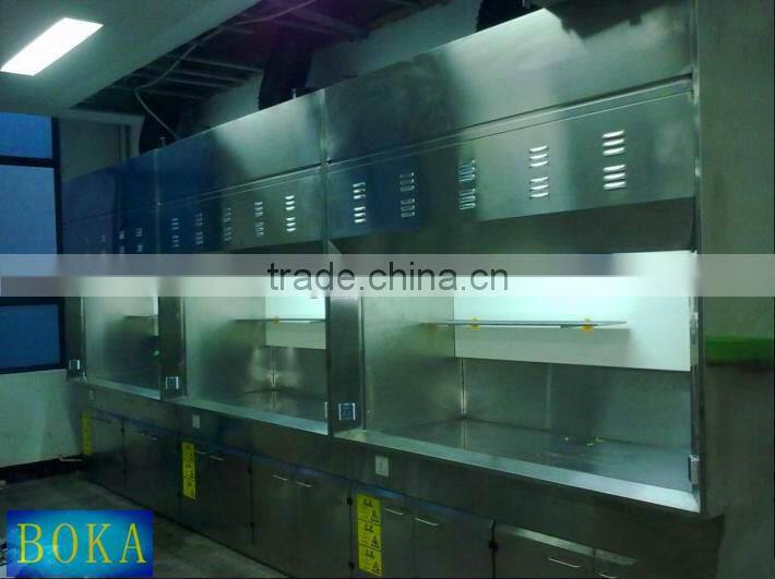Standard type Stainless steel chemical lab fume hood