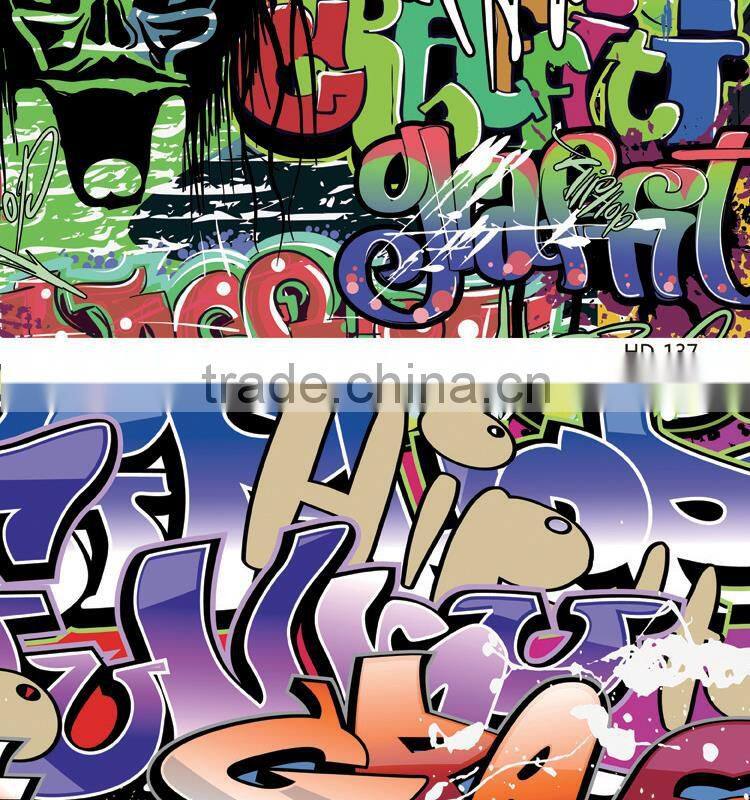 HD-138 High Definition Printing Bomb Vinyl Car Stickers 3D Car Film