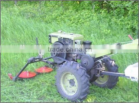 RM-1 disc mower for walking tractor with belt