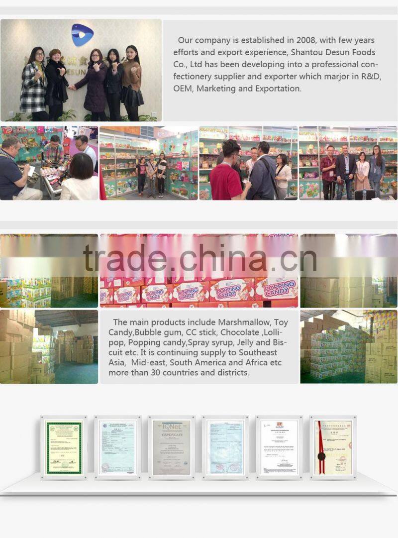 2016 new 12PCS colorful mini jelly cube with mix fruit flavors jelly manufacturer