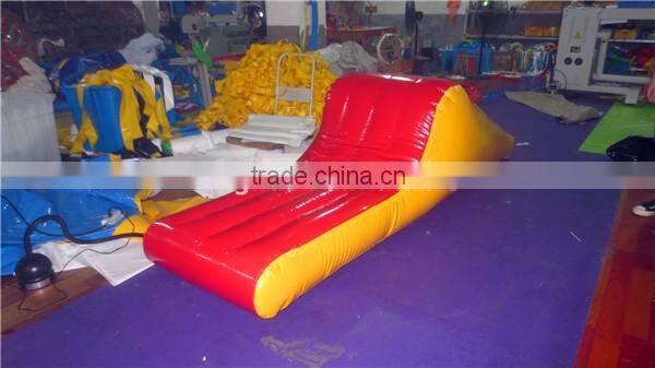 New designed airtight inflatable mini slide on pool