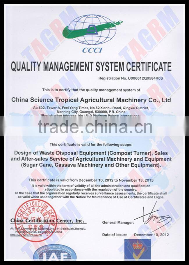 TAGRM easy move farm machinery mini sugar cane lifter/new cane lifter SL5 for sale