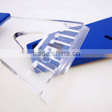 Car Cleaning Tool Window Ice Scraper with Rubber Handle