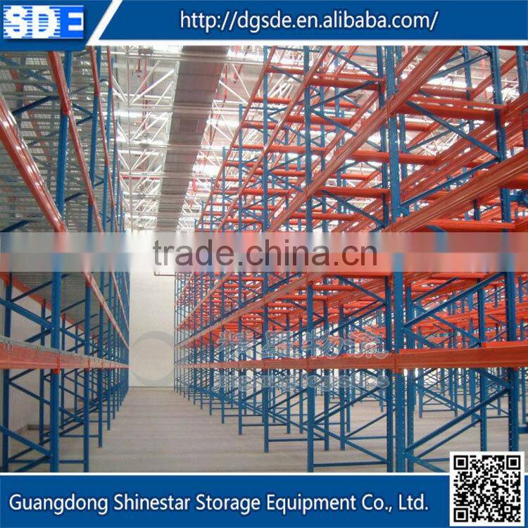Hot china products wholesale storage pallet racks in warehouse used