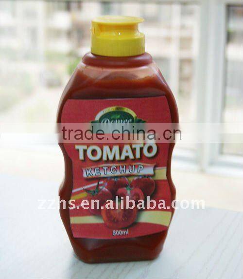 Caned Tomato Sauce In Plastic Bottle
