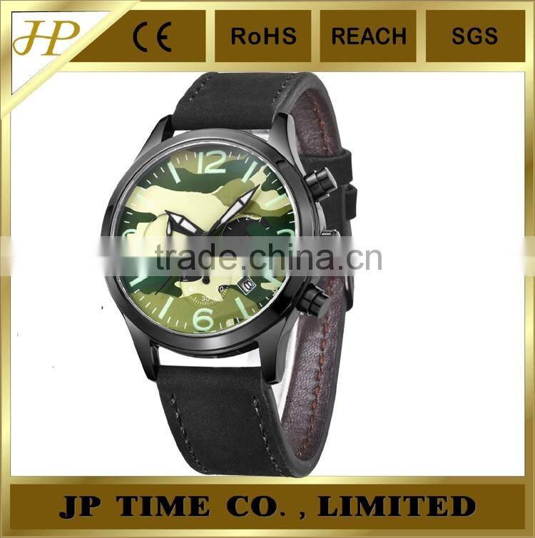 fashion army military brand quartz man chronopragh Luminous hour marine watch