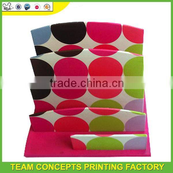 Office desk cardboard file dividers