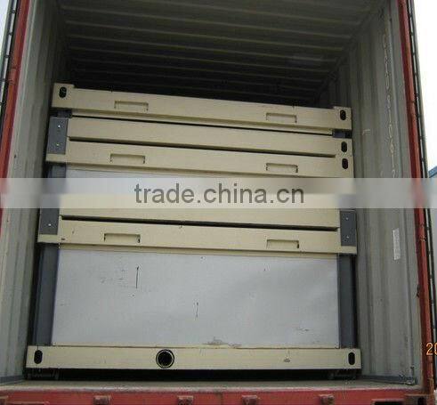 American style prefabricated sandwich panel container house for shop with ISO&B.V. certifacte