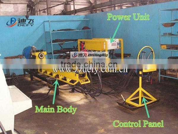 Max. drilling depth 300m underground coal drilling rig