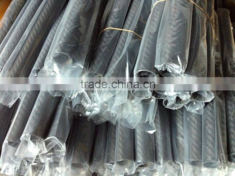 Hot rolled tubes 3k matte carbon tube for unmaned drone parts 500mm
