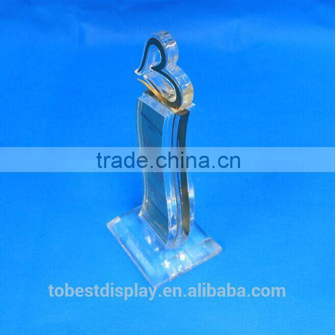 new design acrylic crystal award trophy