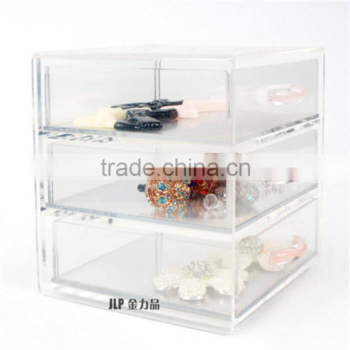 Manufacturing clear acrylic box acrylic organizer drawers