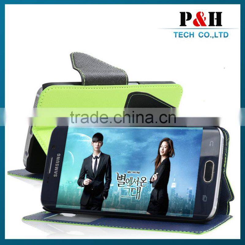 Flip Cover Mobile Phone Case For Sony Xperia E3, Bling Leather Flip Cover Mobile Phone Case For Sony Xperia E3