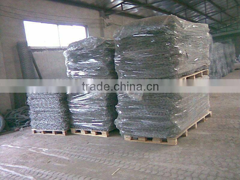 galvanized/PVC Coated/galfan gabion mesh