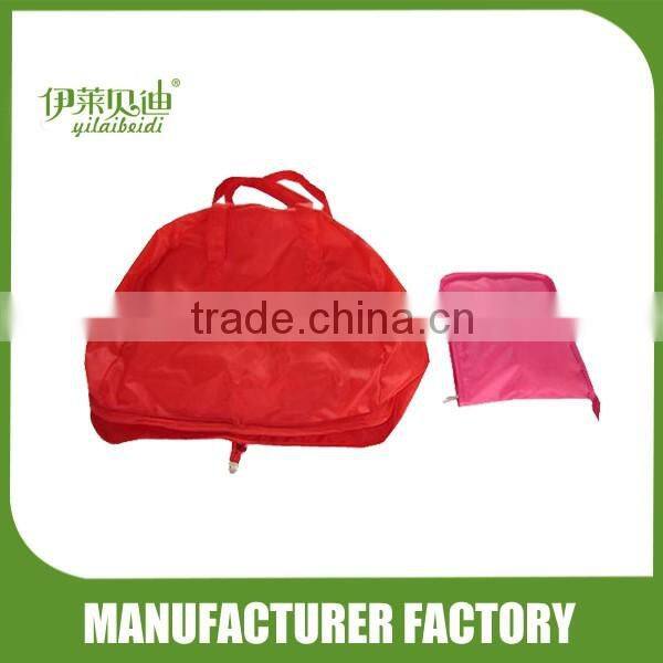 Foldable shopping bags with bicycle cover shape