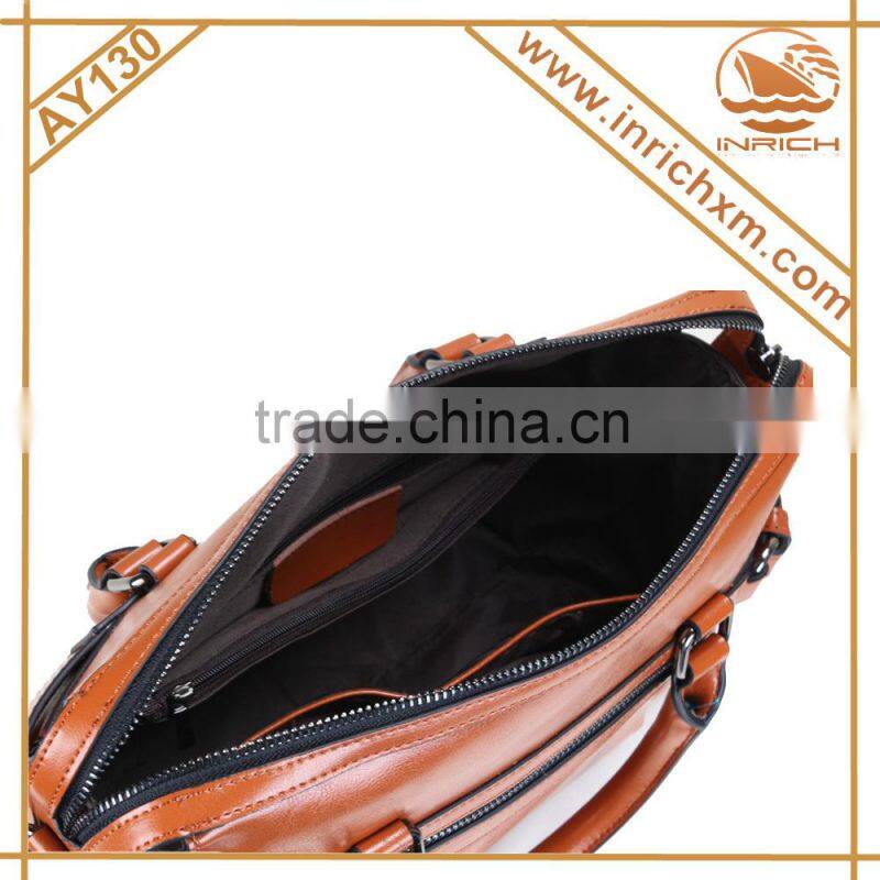 Wholesale custom newest fashion genuine leather womens handbag,europe women clutch ladies classical