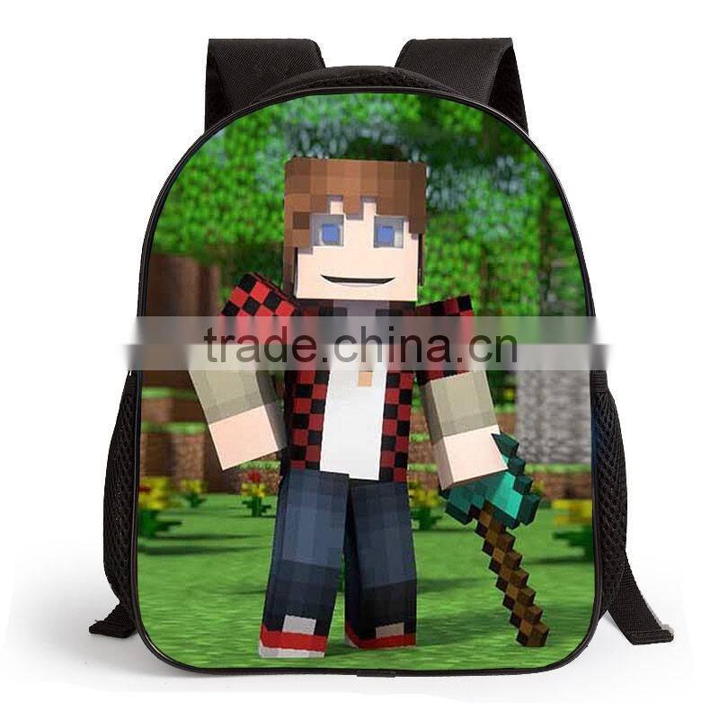 2016 Back To School Season Lego Series China Supplier Backpack Polyester Kids School Bag