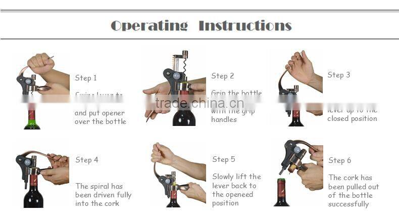 Hot Selling Portable Rabbit Wine Bottle Opener From Manufacturer