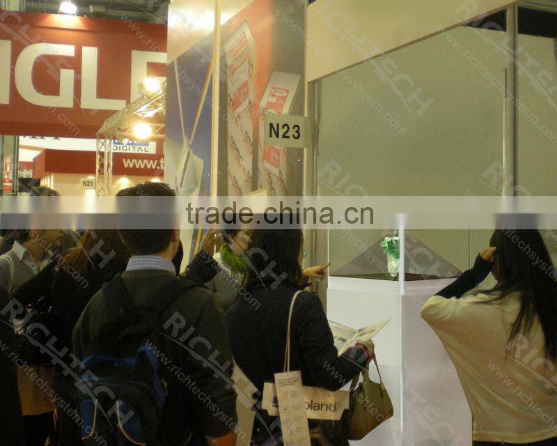 display cabinet 3d / diamond platform / 3D holographic platform