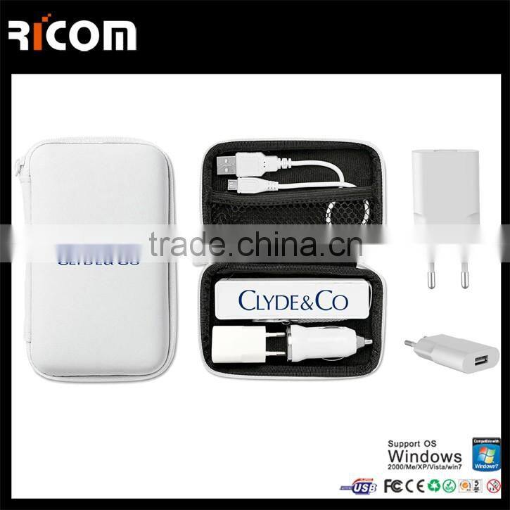 Power bank kit Customized promotional logo printing business gift for advertising