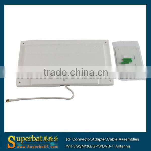 2..4GHz 16dBi Indoor Panel WiFi Antenna Wall Mounting SMA male