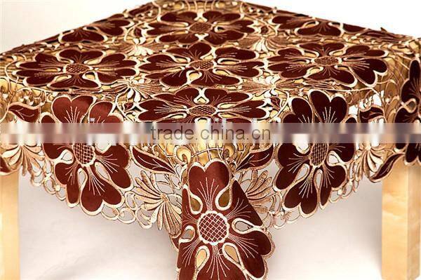 table cloth for weddings, White polyester table cloth