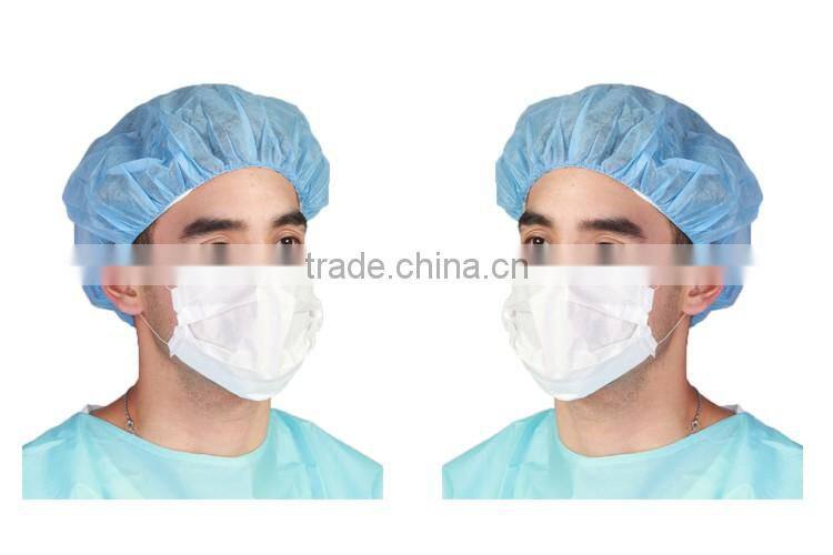 Hot sale blue PP disposable medical decor dust doctor surgical face mask