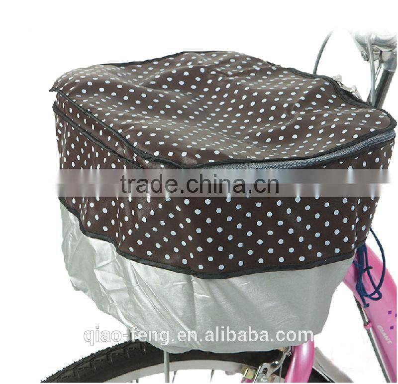 dong guan cheap nylon bicycle basket cover