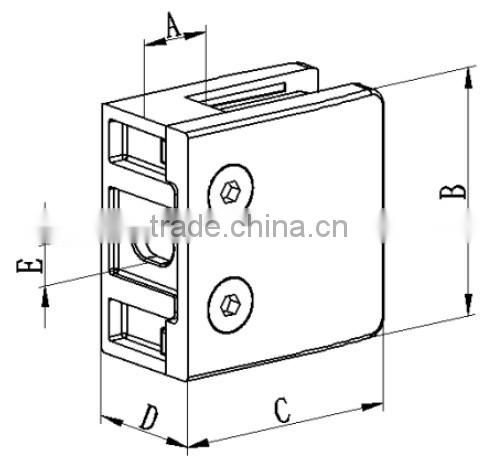 Glass Fencing Clamps Series
