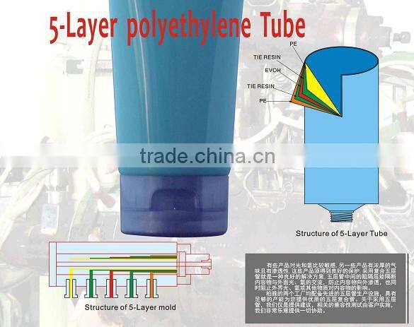 100ml empty skin care plastic tube