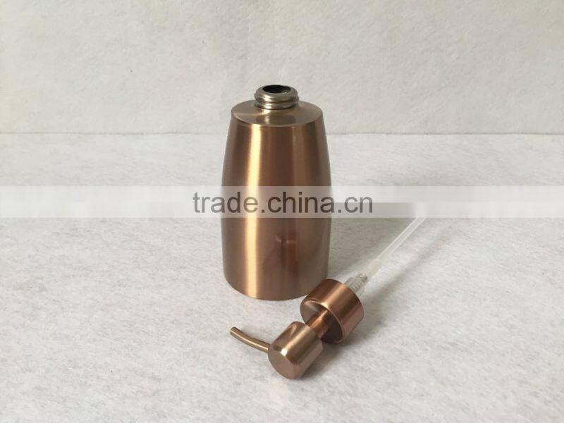 Stainless steel latex bottle quidLi soap bottlesSH101Rose gold