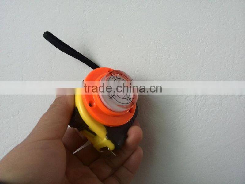 High precision transparent acrylic round level vial