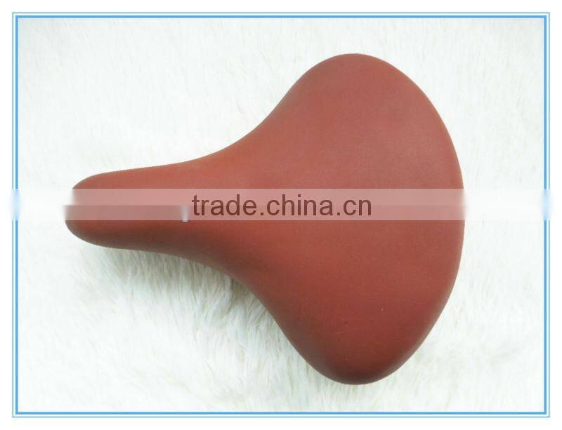 hight quality leather very comfortable 26" bicycle saddle / road bicycle saddle